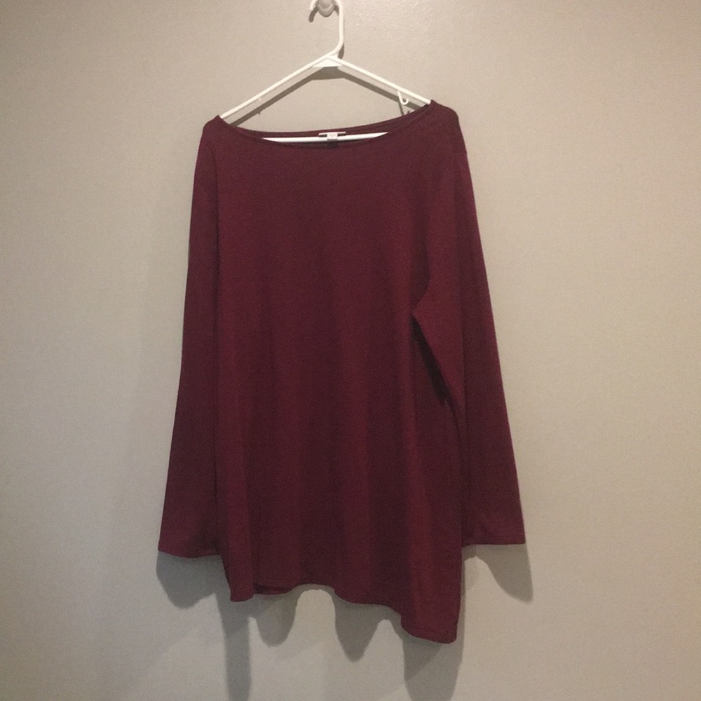 Pure Jill burgundy shirt! Super cute and comfy. 😁
